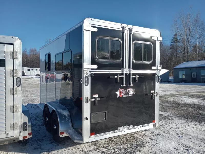 new Horse Trailers Frontier Trailers  for sale, in Manchester, ME Thumbnail 5