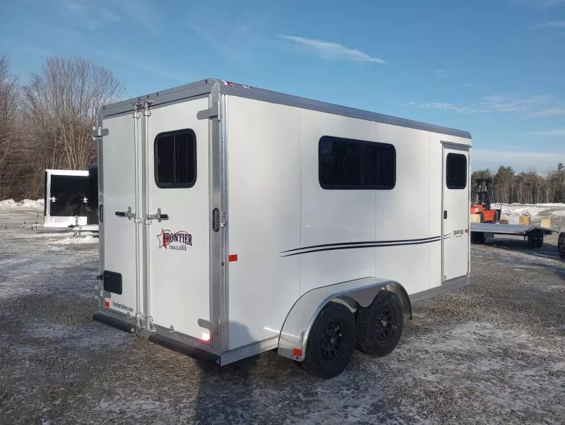 new Horse Trailers Frontier Trailers  for sale, in Manchester, ME Thumbnail 7