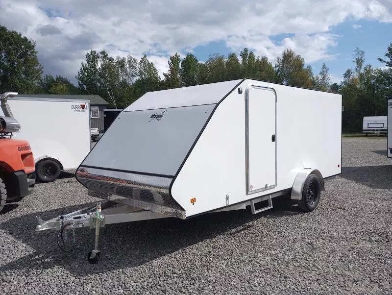 2026 Mission 7.4x16 Aluminum 2-Place Crossover w/Tapered Rear Ramp