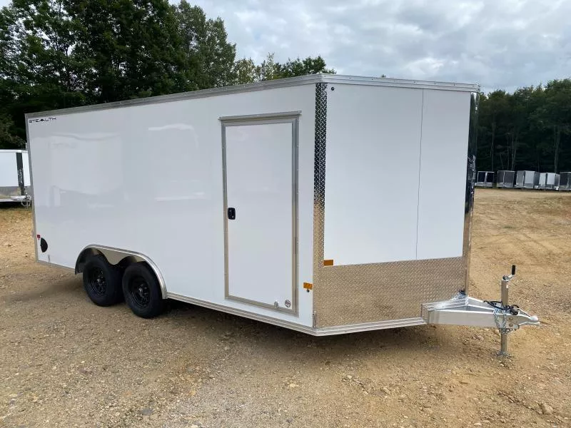 2026 Stealth Trailers 8.5x16 Aluminum 7K Enclosed Cargo Trailer w/Rear Barn Doors