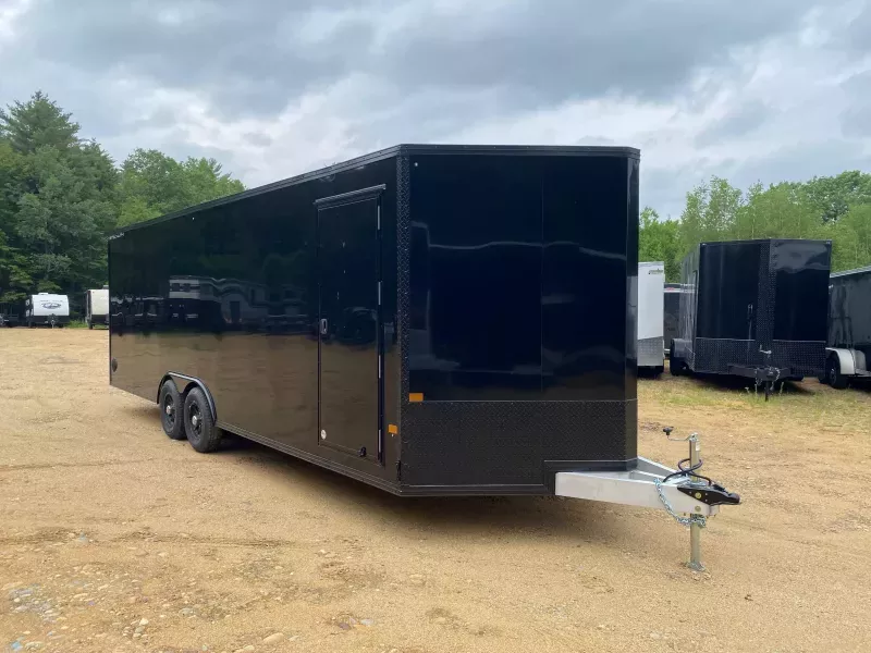 2026 Stealth Trailers 8.5x24 Aluminum 10K Enclosed Cargo Trailer w/Spoiler & Cargo Package