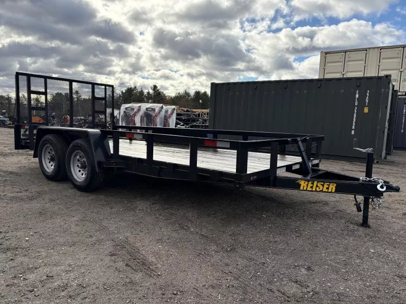 2023 Reiser Trailers 7x16 10K Landscape Trailer w/Rear Ramp Gate