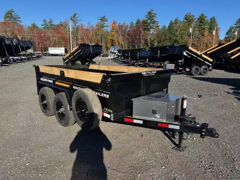 2026 Southland Trailers 5x10 11K Dump Trailer w/Tarp Kit & Ramps