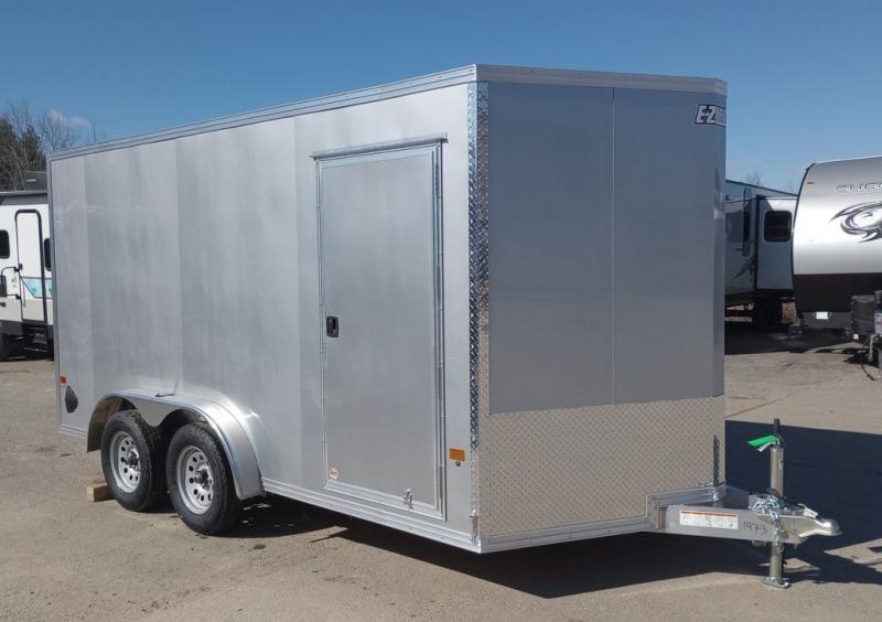 2024 E-Z Hauler 7.5x14 7K Aluminum Enclosed Cargo w/Spring Assist Rear Ramp