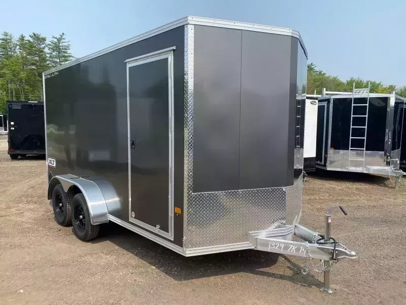 2026 Stealth Trailers XLT PRO 7x14 Aluminum Enclosed 7K Cargo Trailer w/Extra Height & Ramp Door