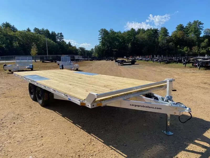 2026 CargoPro Trailers 101x20 Aluminum 10K Deckover Lobster Trap/Hay Trailer w/D-Rings
