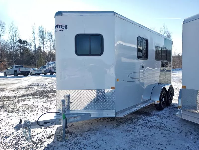 new Horse Trailers Frontier Trailers  for sale, in Manchester, ME Thumbnail 4