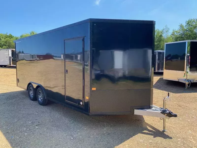 2026 Stealth Trailers 8.5x18 Aluminum 7K Cargo Trailer w/Extra Height & Cargo Package