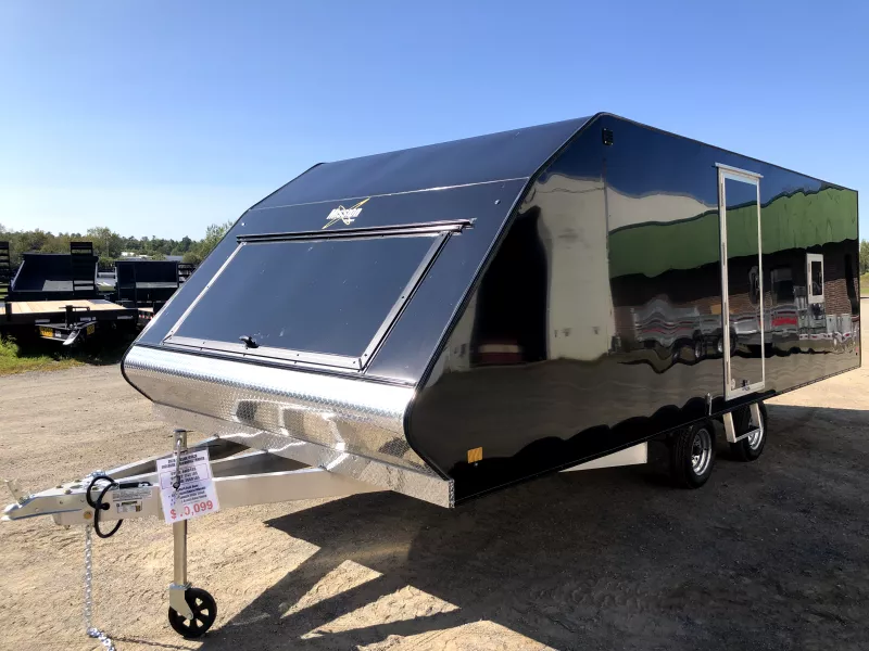 2026 Mission Trailers 101x20 Aluminum 4-Place Crossover w/Galvanized Axles/Wheels. 1740 lbs.