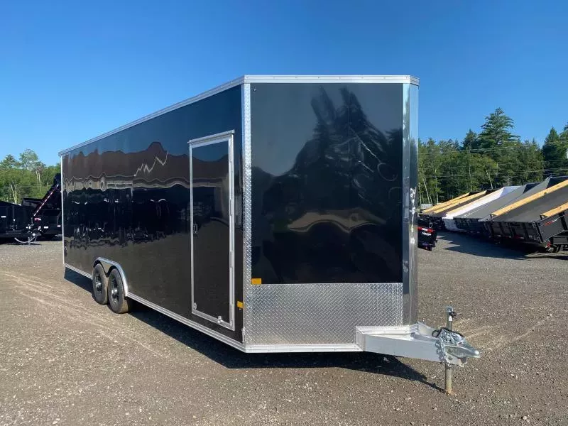 2026 Stealth Trailers 8.5x24 Aluminum 10K Enclosed Cargo Trailer w/Extra Height & Cargo Package