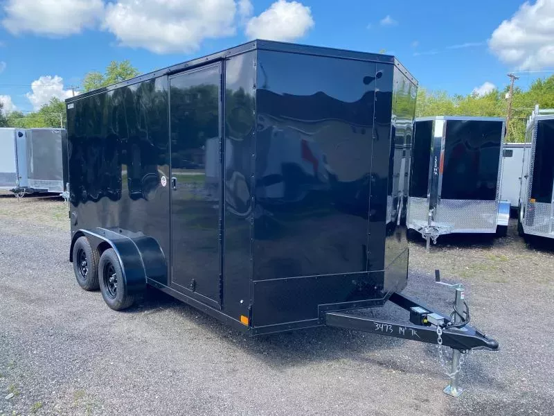 2026 ITI Cargo 7x14 Enclosed 7K Cargo Trailer w/Blackout Package & Ramp Door