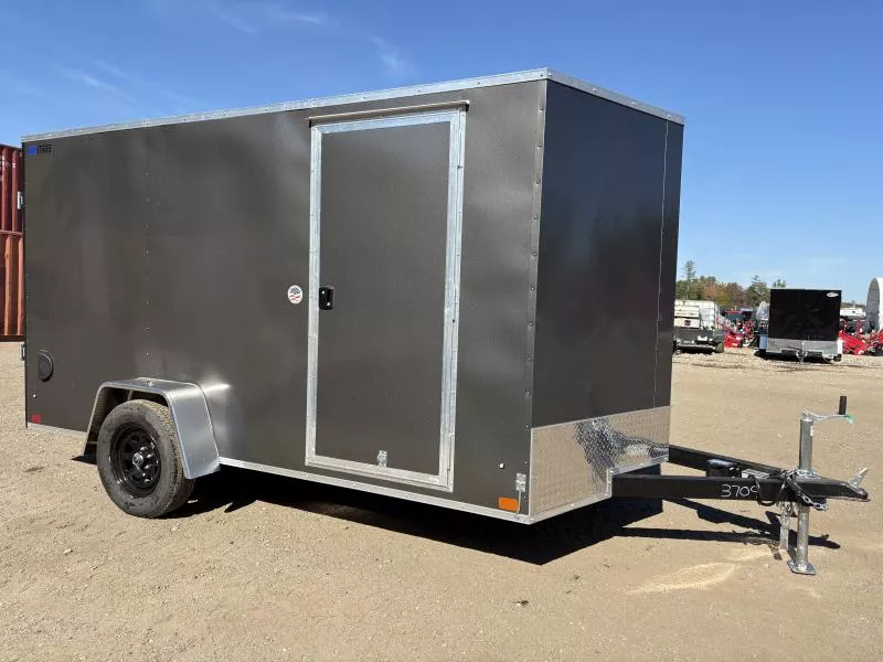 2026 ITI Cargo 7x12 Enclosed Cargo Trailer w/Spring Assist Rear Ramp