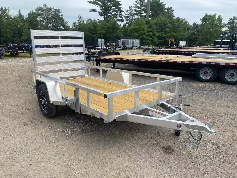 2026 Sure-Trac 5x10 Aluminum 3k Utility Trailer w/Fold Flat Rear Ramp