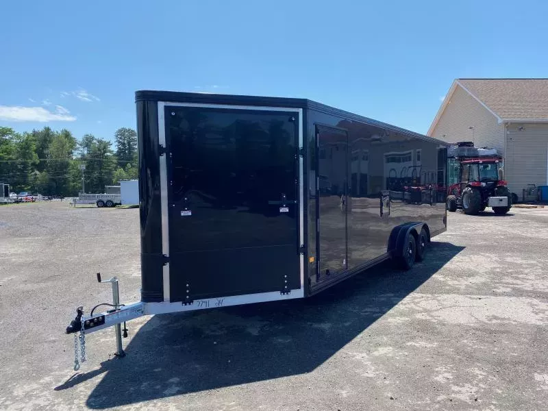 2025 Stealth Trailers 7.5x24+4.5 Aluminum 4-Place Enclosed Snowmobile Trailer w/Rust Free PKG & Extra Height