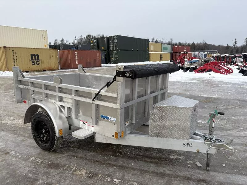 2026 Cargo Pro 5x8 3.5K Aluminum Dump Trailer w/Tarp Kit