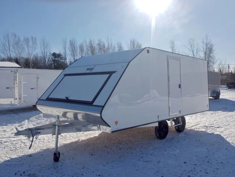 2026 Mission 101x16 Aluminum 3-Place Crossover w/Galvanized Axles, Tapered Ramp