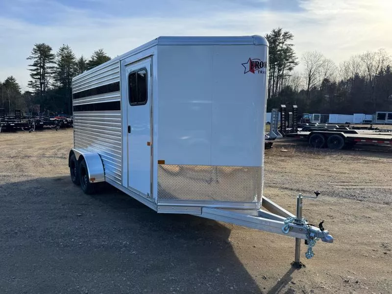 2026 Frontier Colt Series Combo/Slant Load 3 Horse Trailer w/Escape Door & Air Gaps