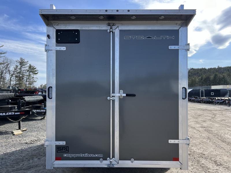 2025 Stealth Trailers 7x12 Aluminum Enclosed Cargo w/Extra Height, Rear ...