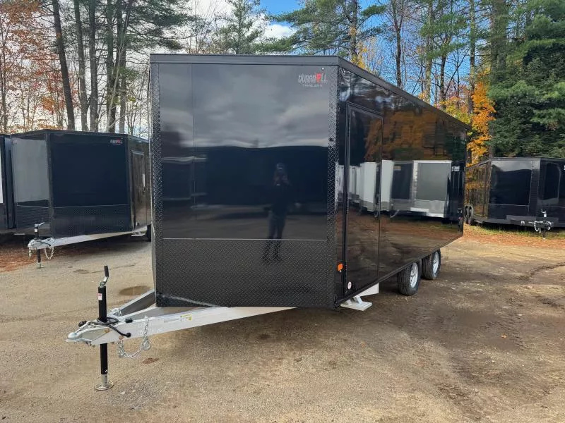 2026 Durabull Trailers 101x18 Aluminum Enclosed 3/4-Place Multi-Sport Snowmobile Trailer w/Extra Height & Snow Pkg