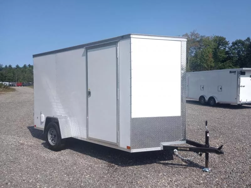 2025 Covered Wagon 6x12 Enclosed Cargo w/Barn Doors, D-Rings