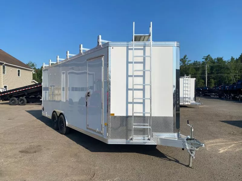 2025 Stealth Trailers 8.5x20 Aluminum 10K Enclosed Ultimate Contractor Cargo Trailer w/Integrated Wall Tracks