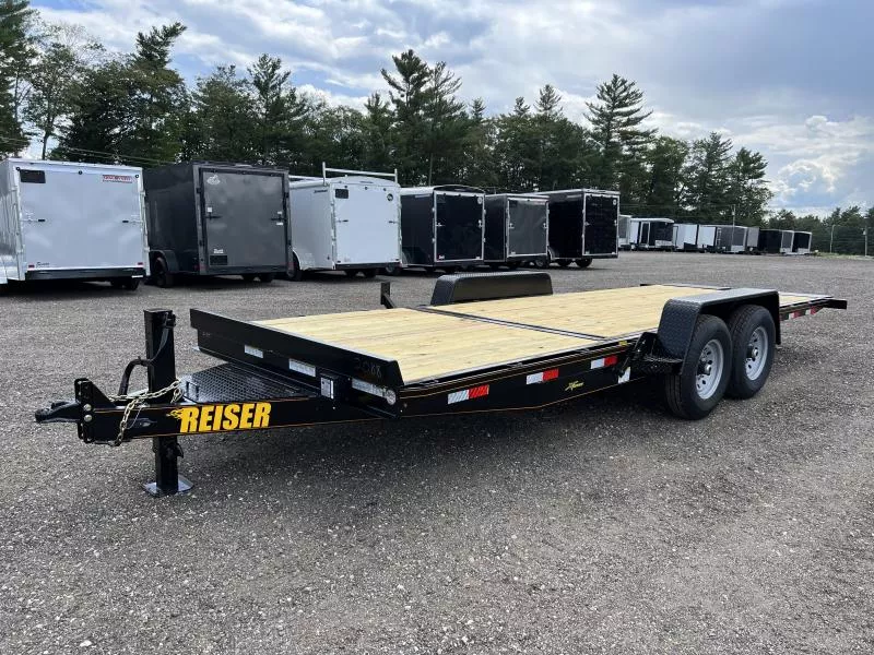 2023 Reiser Trailers  7x20 14K Tilt Deck Trailer w/ Spare Tire Mount & Tool Box
