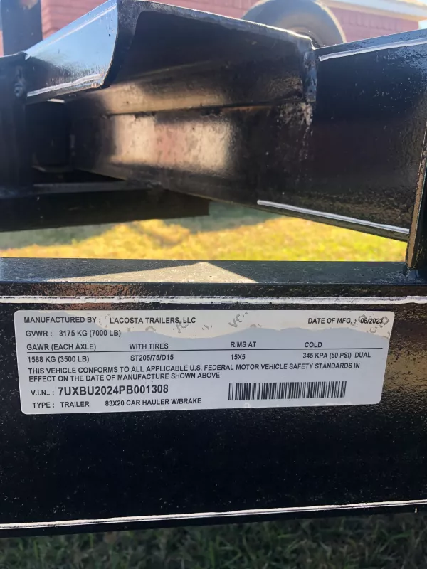 used Equipment / Flatbed Trailers LaCosta Trailers  for sale, in Mansfield, TX Thumbnail 3