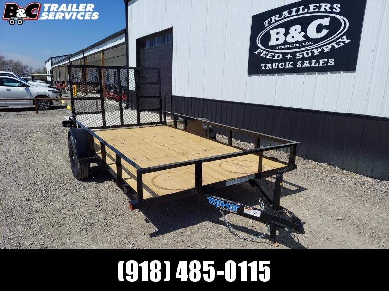 Top Hat Trailers 77X14 WITH 4' LAY IN GATE Utility Trailer Top Hat Trailers 77X14 WITH 4' LAY IN GATE Utility Trailer