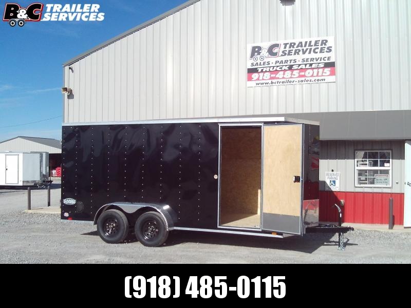 NEW 2021 7X16 PACE AMERICAN ENCLOSED TRAILER W\ RAMP REAR DOOR NEW 2021 7X16 PACE AMERICAN ENCLOSED TRAILER W\ RAMP REAR DOOR