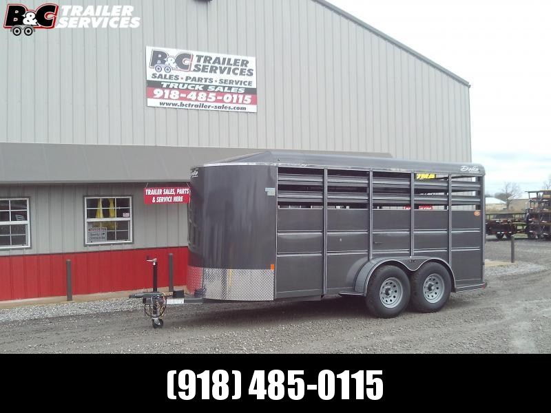 2020 Delta Manufacturing 16x6 500ES Livestock Trailer 2020 Delta Manufacturing 16x6 500ES Livestock Trailer