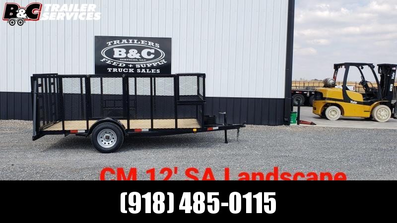 2022 CM NEW 76X12 SINGLE AXLE LANDSCAPE TRAILER Landscape Trailer 2022 CM NEW 76X12 SINGLE AXLE LANDSCAPE TRAILER Landscape Trailer