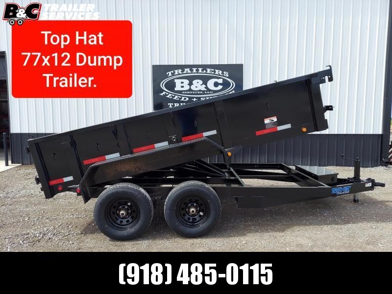 2021 Top Hat Trailers NEW 12X77 TOP HAT DUMP TRAILER Equipment Trailer 2021 Top Hat Trailers NEW 12X77 TOP HAT DUMP TRAILER Equipment Trailer