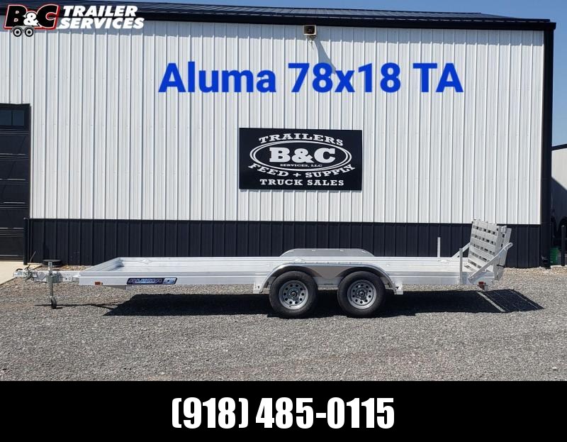 7818 ALL ALUMINUM TANDEM AXLE UTILITY TRAILER 7818 ALL ALUMINUM TANDEM AXLE UTILITY TRAILER