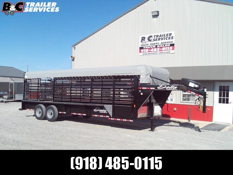 2020 Delta Manufacturing 24 X 6'8" 600 Cattleman Horse Trailer 2020 Delta Manufacturing 24 X 6'8" 600 Cattleman Horse Trailer