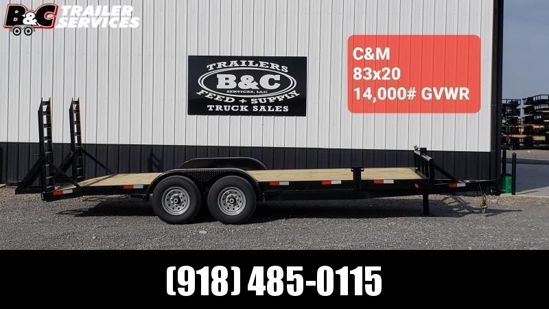 LONGHORN 83X16 WOOD FLOOR CAR HAULER W\ 7000# AXLES LONGHORN 83X16 WOOD FLOOR CAR HAULER W\ 7000# AXLES