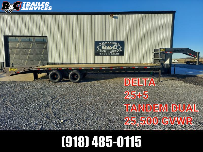 2023 Delta Trailers 212GN 25+5 GOOSENECK TANDEM DUAL TRAILER Equipment Trailer 2023 Delta Trailers 212GN 25+5 GOOSENECK TANDEM DUAL TRAILER Equipment Trailer