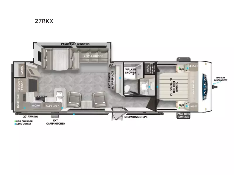 new Travel Trailers Forest River Salem for sale, in Donna, TX Thumbnail 2
