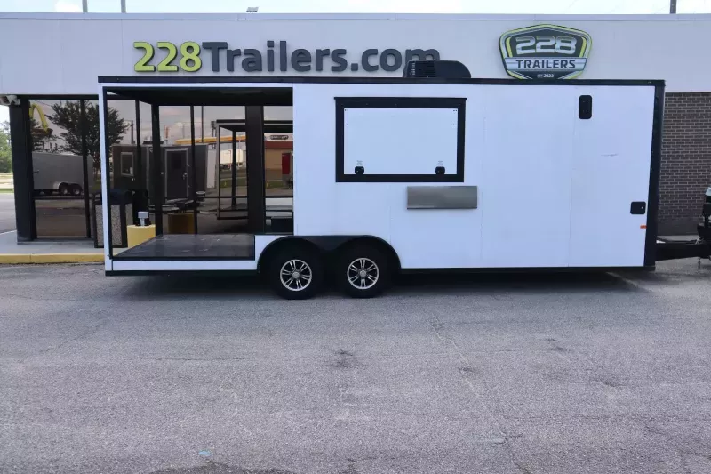 2023 Rock Solid Cargo 8.5' X 24' FOOD TRAILER