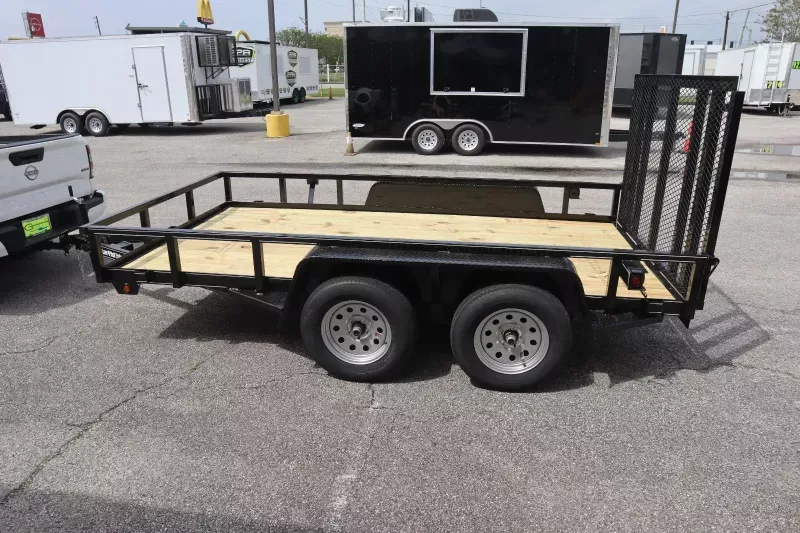 2024 Lone Wolf Trailer 77X12TA Utility Trailer