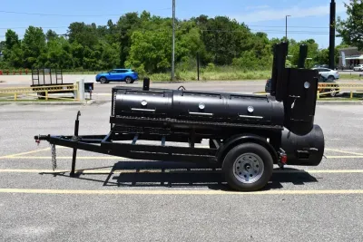 2025 Johnson 4X8 BBQ Trailer