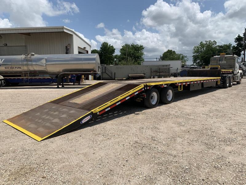 2012 Ledwell Hydraulic Tail Equipment Trailer Low Boy 2012 Ledwell Hydraulic Tail Equipment Trailer Low Boy