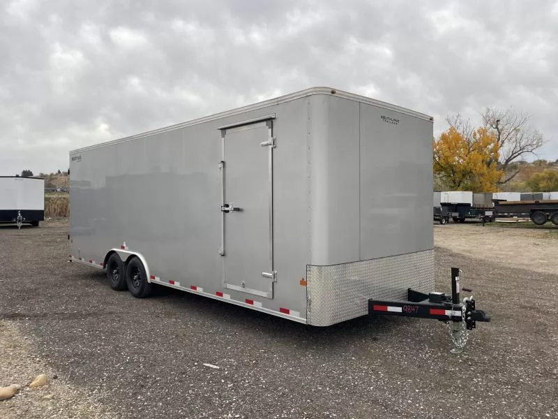 2026 Southland Royal 8x24 Flat Front 10k Auto Carrier Cargo with Rear Barn Doors