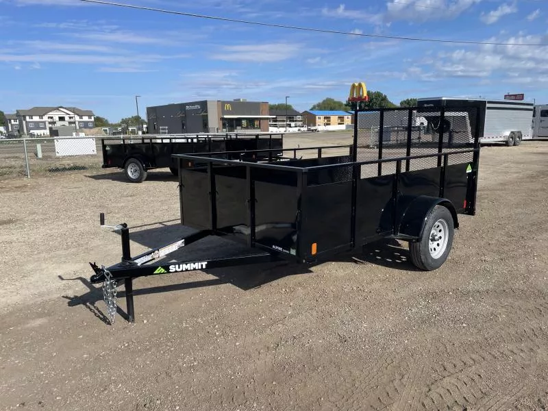 2026 Summit Alpine 6x10 3k Single Axle Utility Trailer