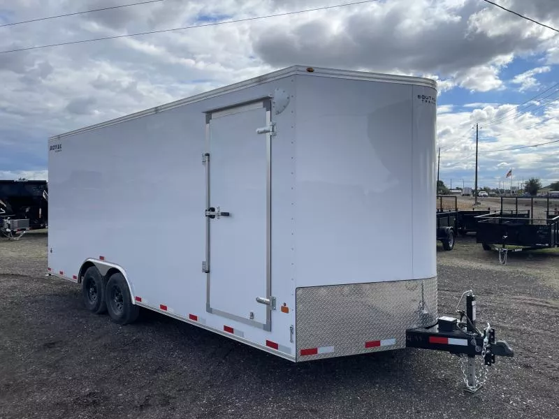 2026 Southland Royal 8X20+2 V-Nose 10K Auto Carrier Cargo Trailer