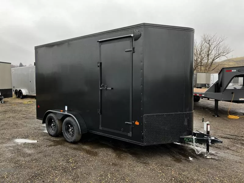 2026 Southland Royal 7x14+2 V-Nose 7k Cargo Trailer with Rear Barn Doors