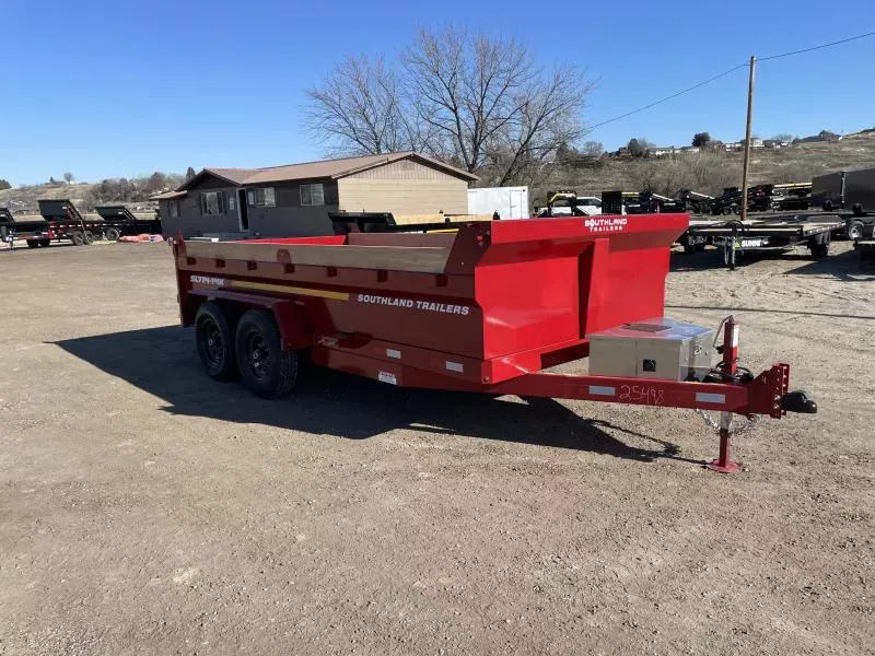 2026 Southland 7x14 14k Dump Trailer