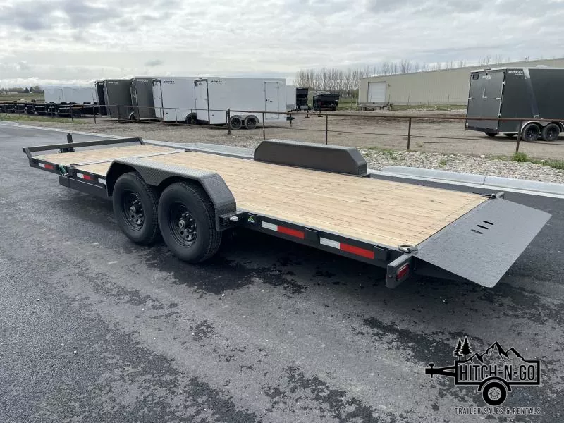 2026 Summit Cascade 7x20 16/4 14k Split Deck Tilt Equipment Trailer