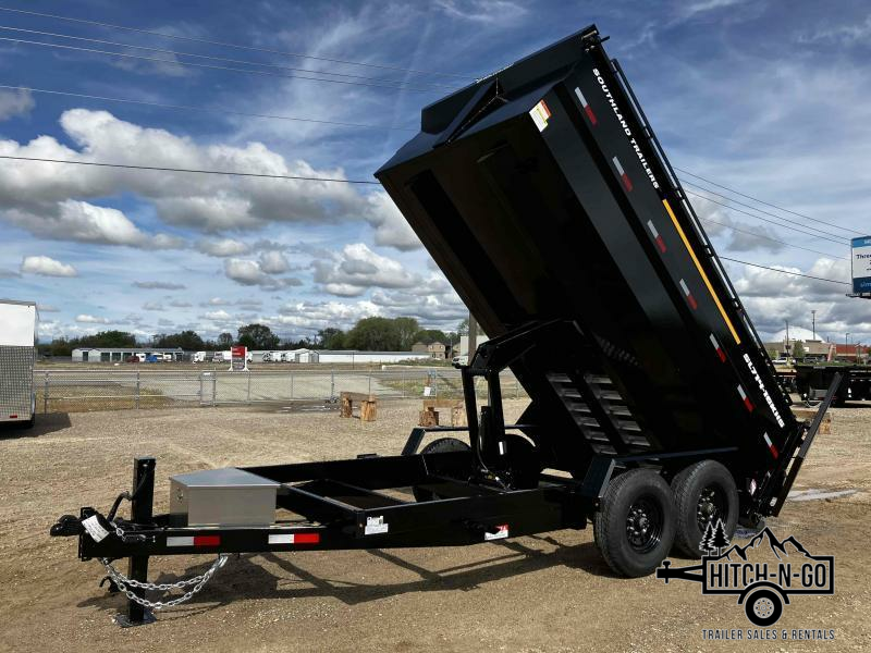 2024 Southland 7x14 14k High Side Dump Trailer Trailer Sales in Idaho