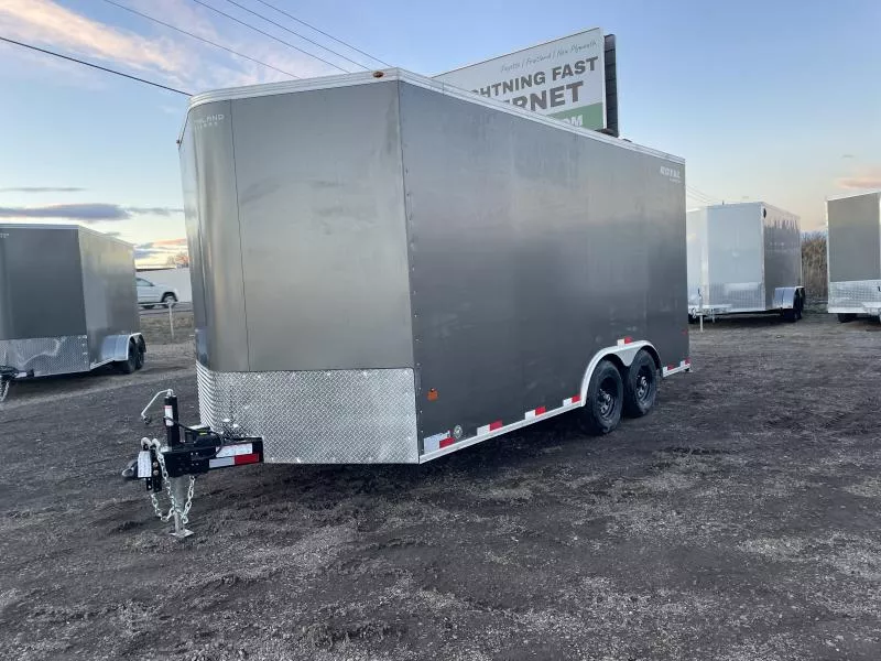 2026 Southland Royal 8x16+2 V-Nose 10k Cargo Trailer with Rear Ramp Door