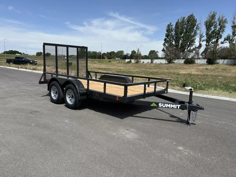 2026 Summit Cascade 6x12 7k Tandem Axle Utility Trailer